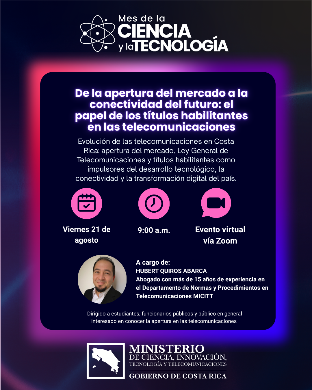 afiche del avento
