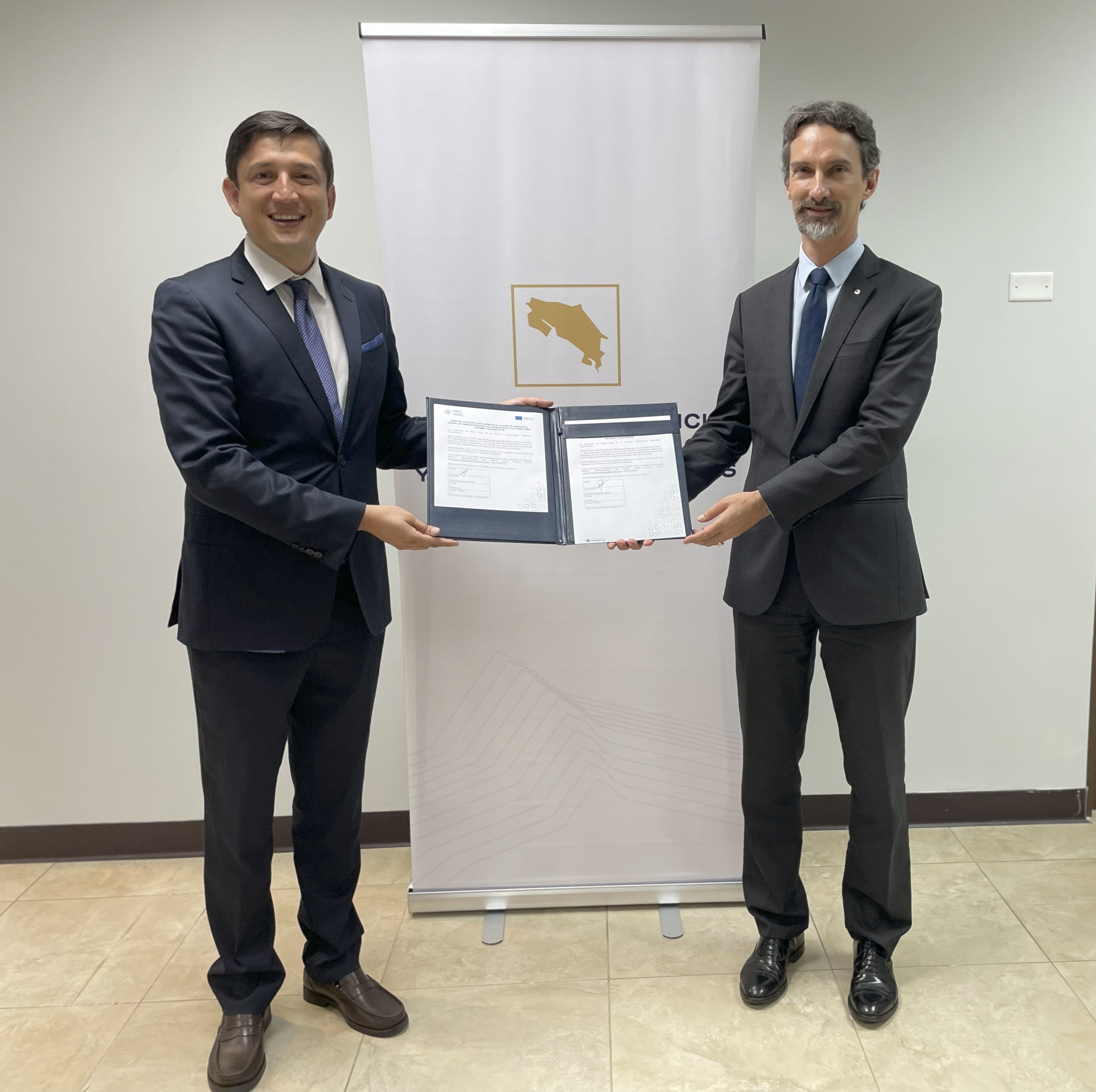 Costa Rica firmó carta de intención para la membresía de LAC4