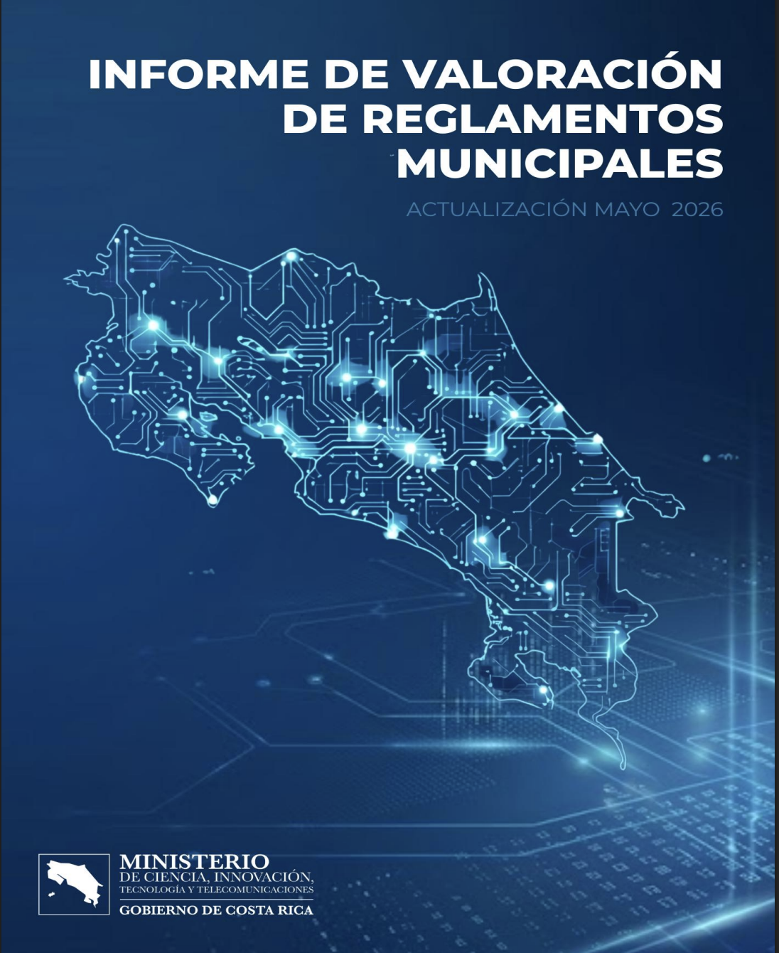 Portada del documento de valoración de municipios