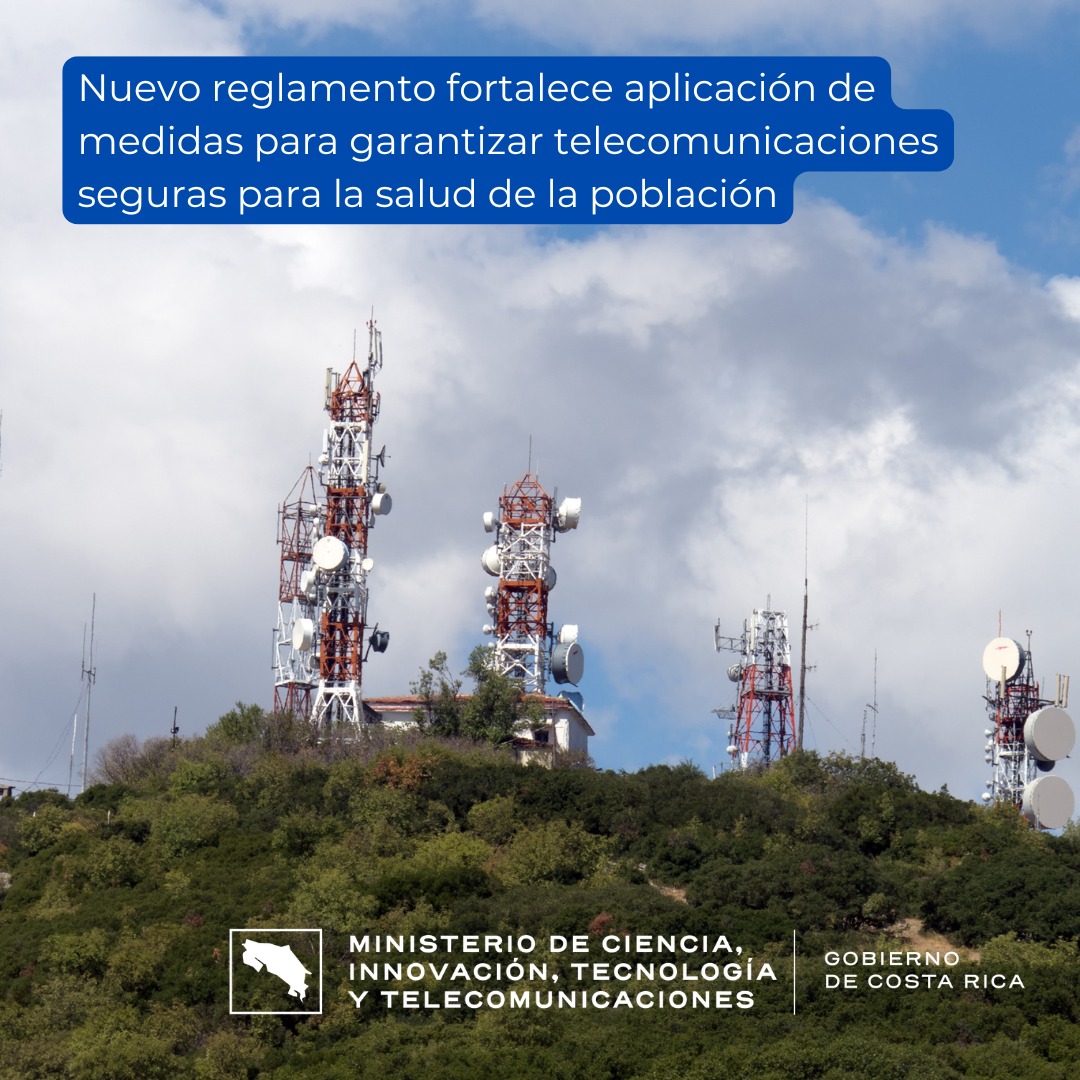 Nuevo reglamento fortalece aplicación de medidas para garantizar telecomunicaciones seguras para la salud de la población