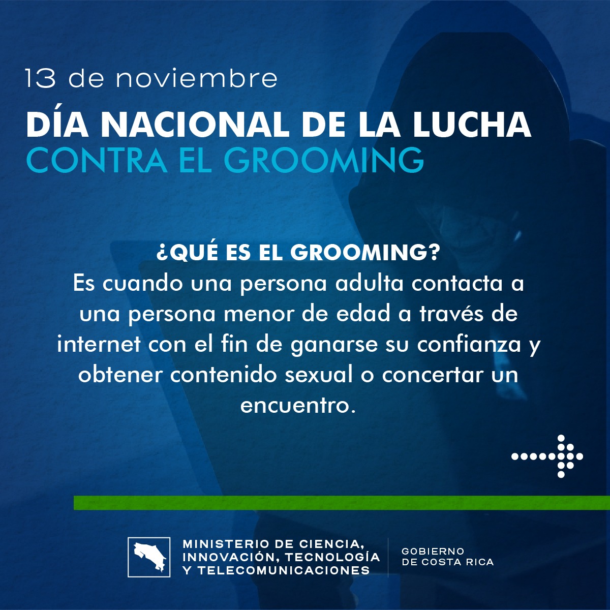 Afiche del Día contra el Grooming