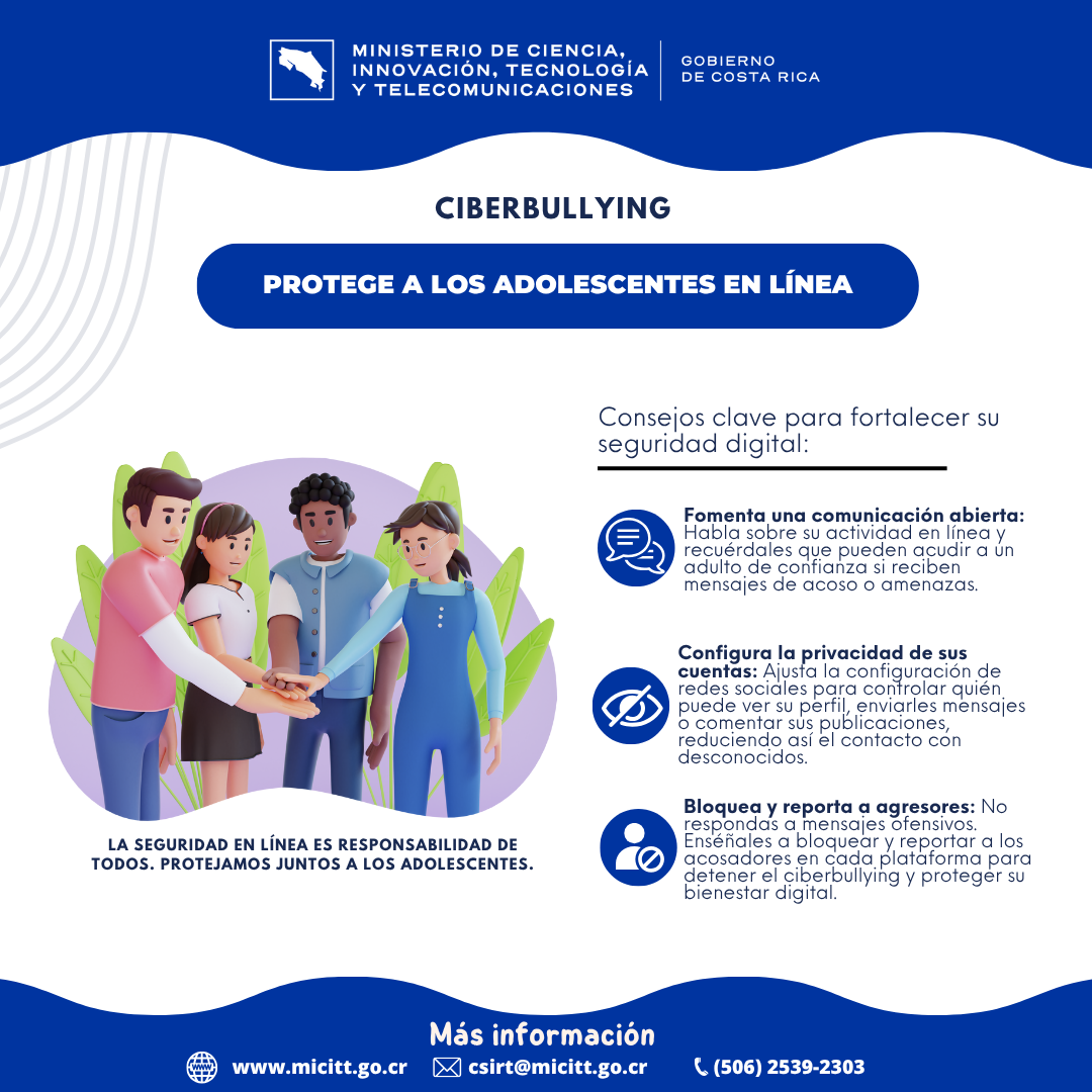 Ciberbullying. protege a los adolescentes en línea
