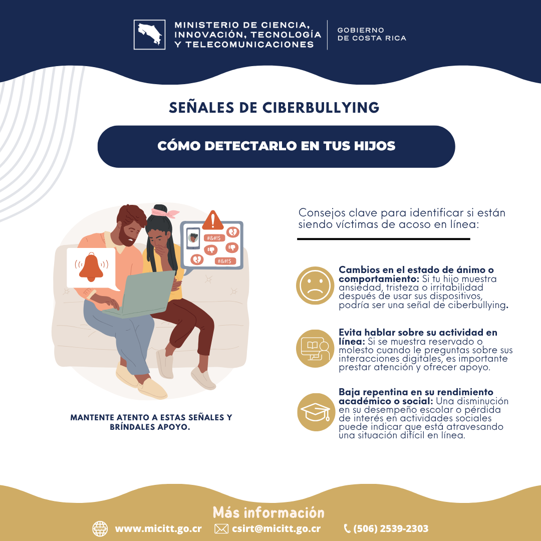 Señales de Ciberbullying, Cómo detectarlo en tus hijos