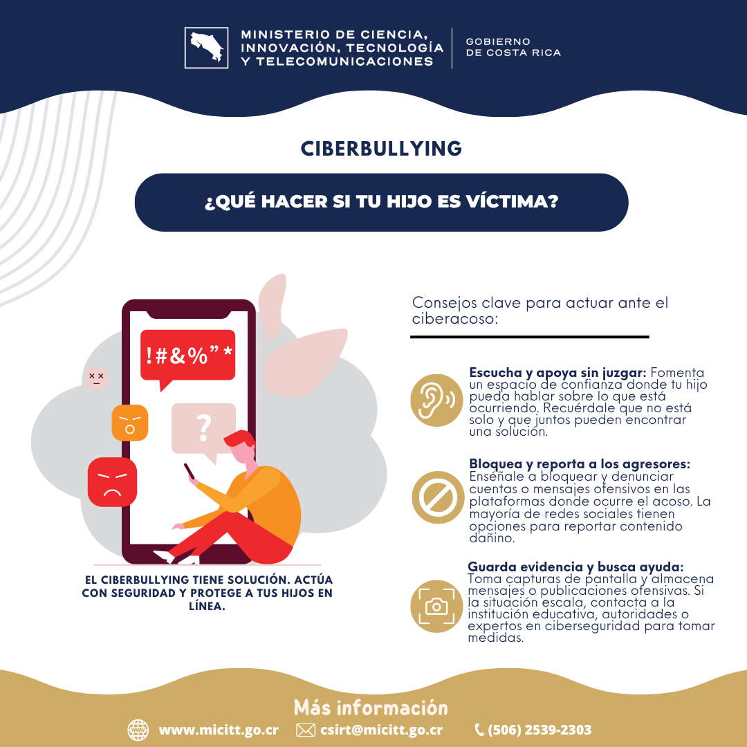 Ciberbullying ¿Qué hacer si tu hijo es víctima?