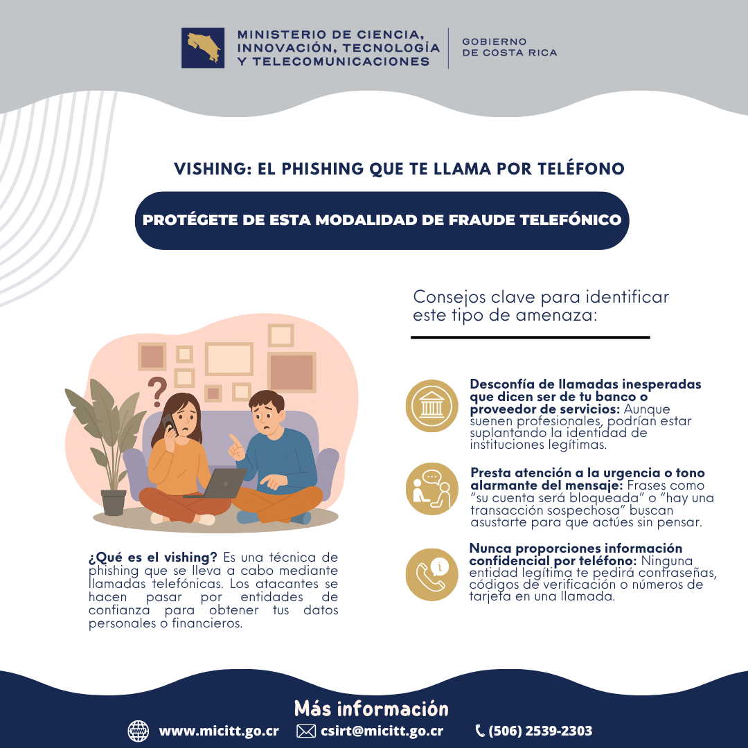 Vishing: el Phishing que te llama por teléfono, Protegete de esta modalidad de fraude telefónico