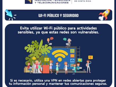 Infografía Wi-Fi Publico y Seguridad