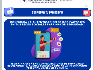 Infografía Seguridad en redes sociales