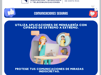 Infografía Comunicaciones seguras