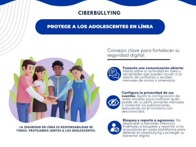 Ciberbullying. protege a los adolescentes en línea